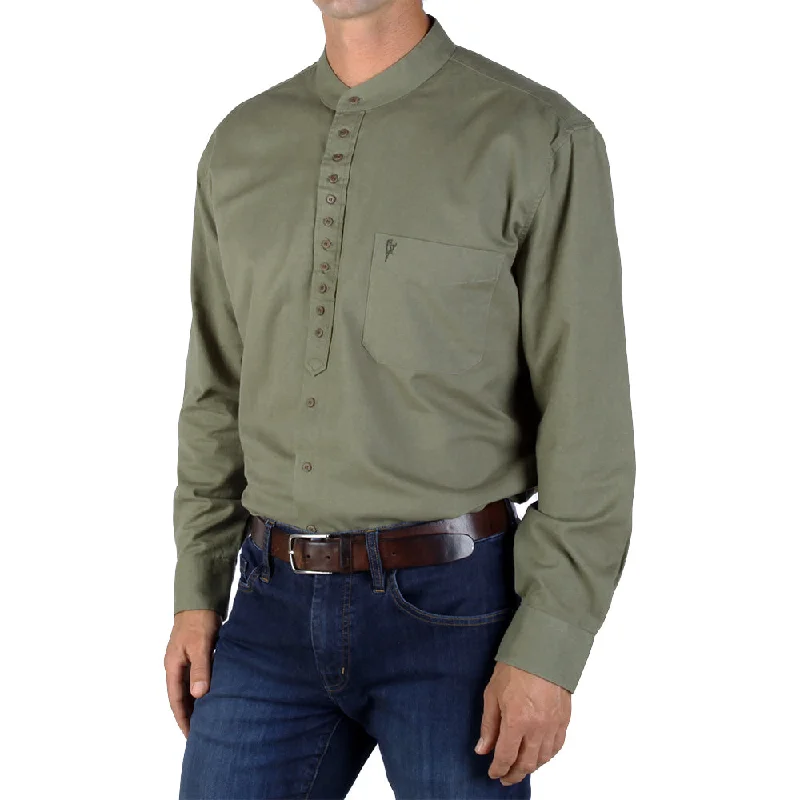 Celtic Ranchwear Collarless Grandfather Shirts