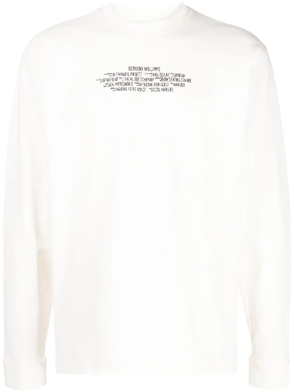 Logo-Print Long-Sleeved T-Shirt