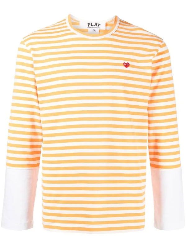 Long-Sleeve Striped T-Shirt