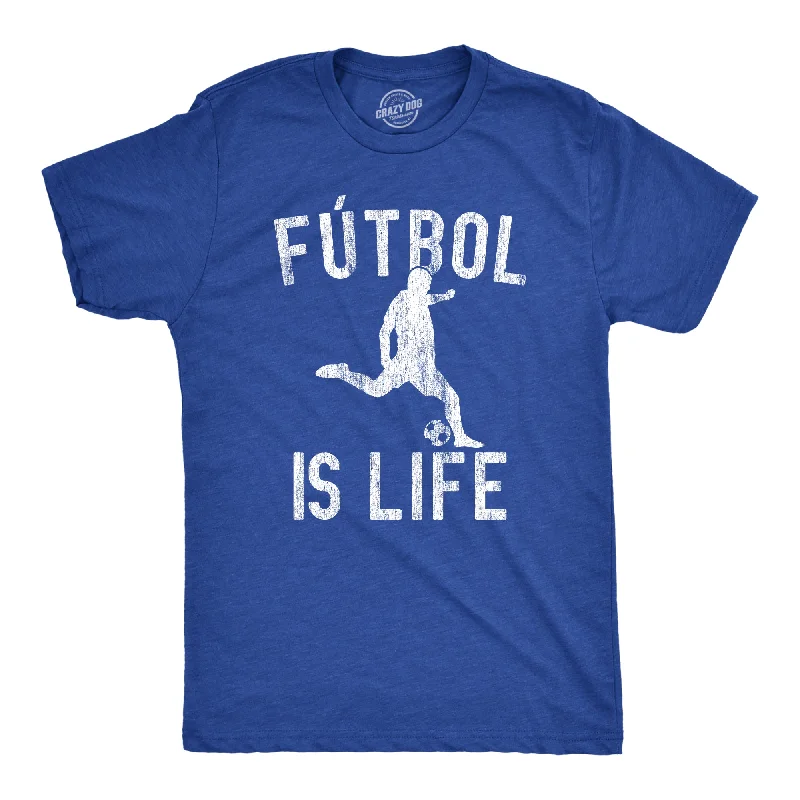 Futbol Is Life Men's T Shirt