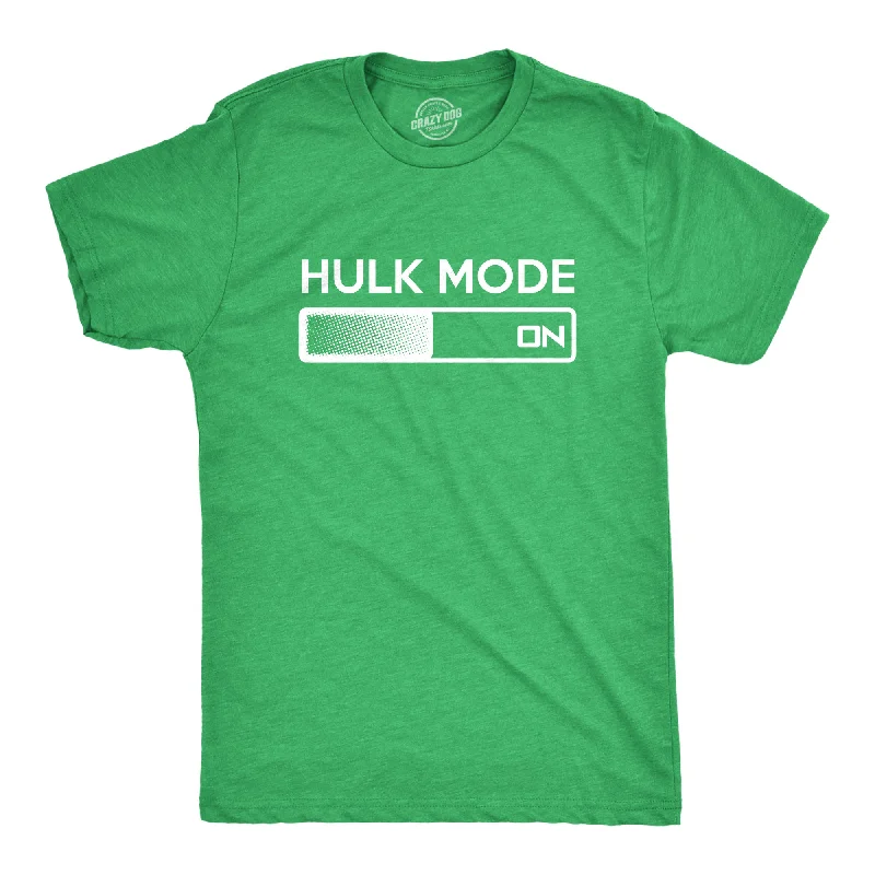 Hulk Mode On Men's T Shirt