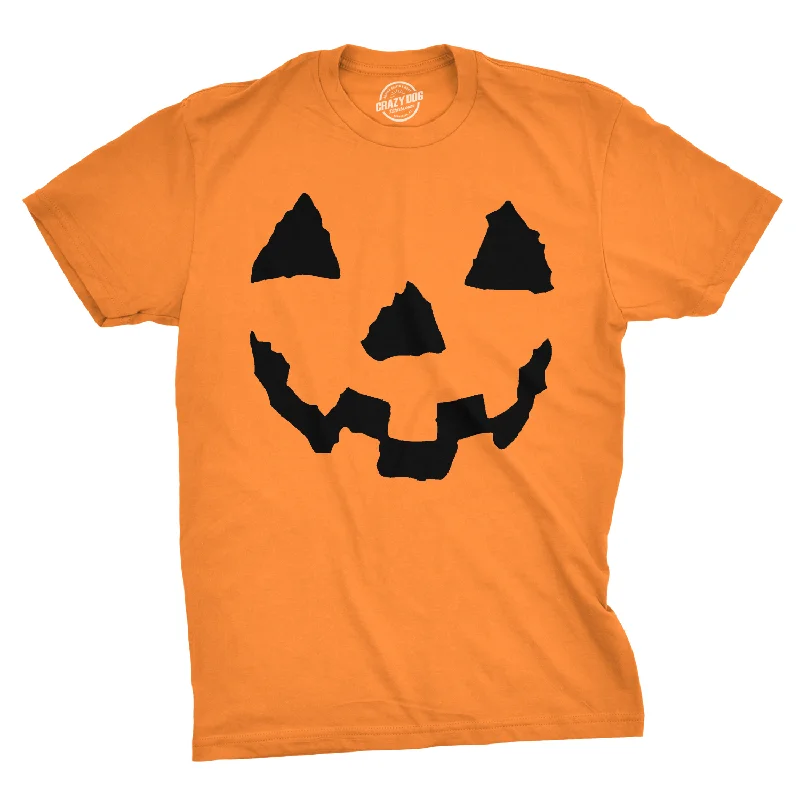 Pumpkin Face Men's T Shirt