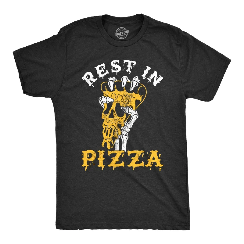 Rest In Pizza Men's T Shirt