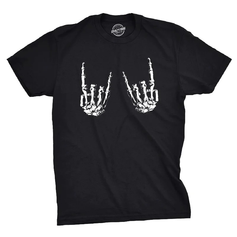 Rock On Bones Men's T Shirt