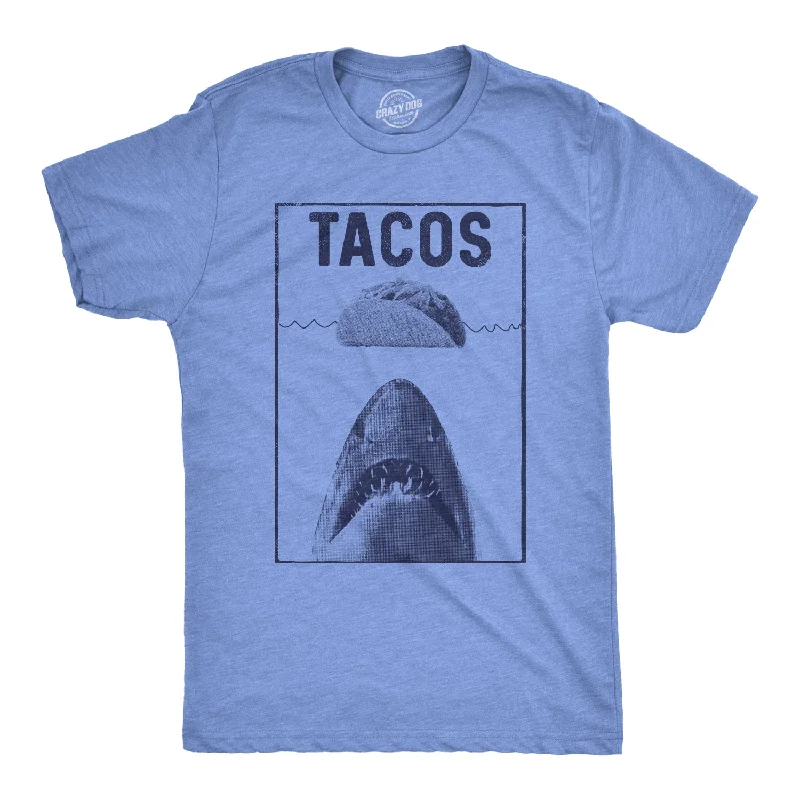 Tacos Shark Men's T Shirt