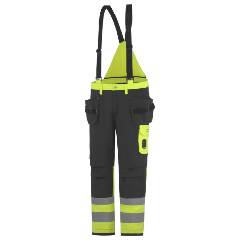 Helly Hansen 71486 Aberdeen FR Multinorm Class 1 High Vis Insulated Work Bibs