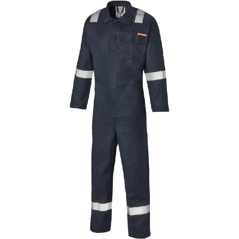 Dickies FR24/7TP Everyday Flame Retardant Taped Coverall Navy Blue