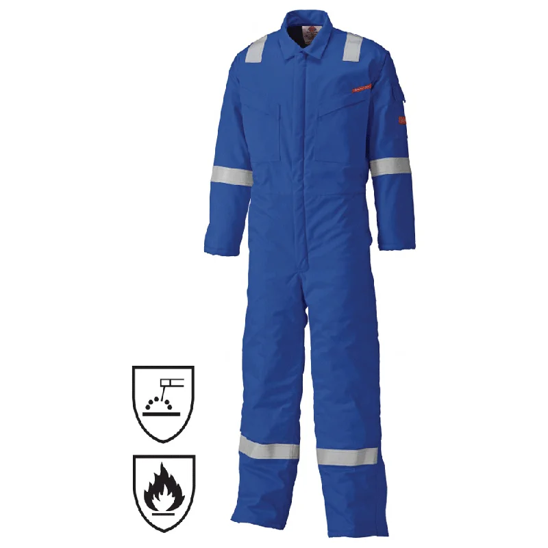 Dickies FR5402 Pyrovatex Flame Retardant Coverall Royal Blue