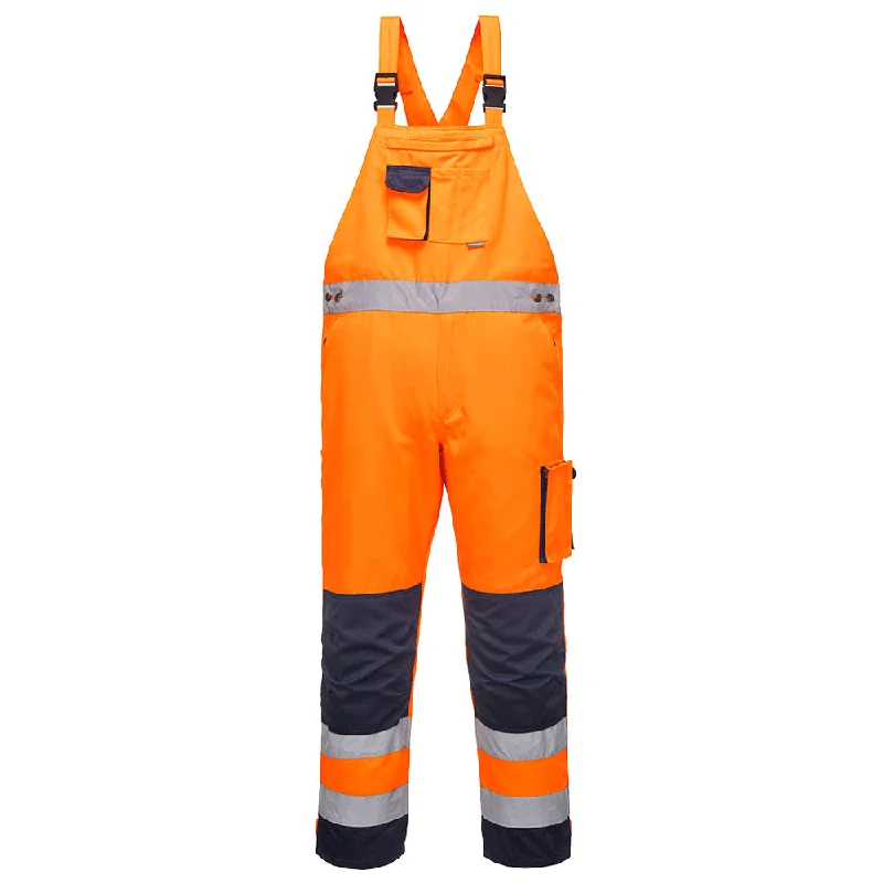 Portwest TX52 Dijon Hi-Vis Contrast Bib & Brace