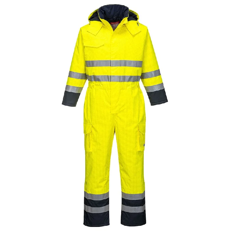 Portwest S775 Bizflame FR Waterproof Hi-Vis Breathable Coverall