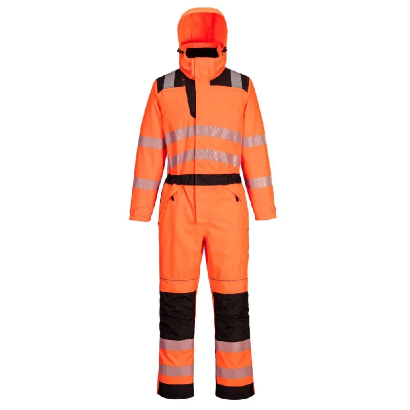 PORTWEST PW355 PW3 HI-VIS RAIN COVERALL